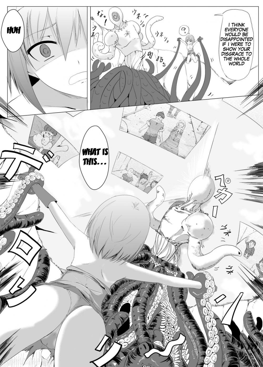 Hentai Manga Comic-Kakedashi Yuusha VS Shokushu Majin - Novice Hero VS Tentacle Demon-Read-13